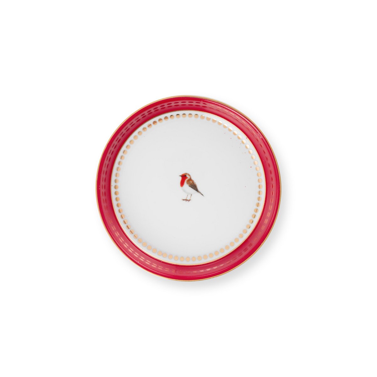 Love Birds Kirmizi Cay Tabagi 9 cm