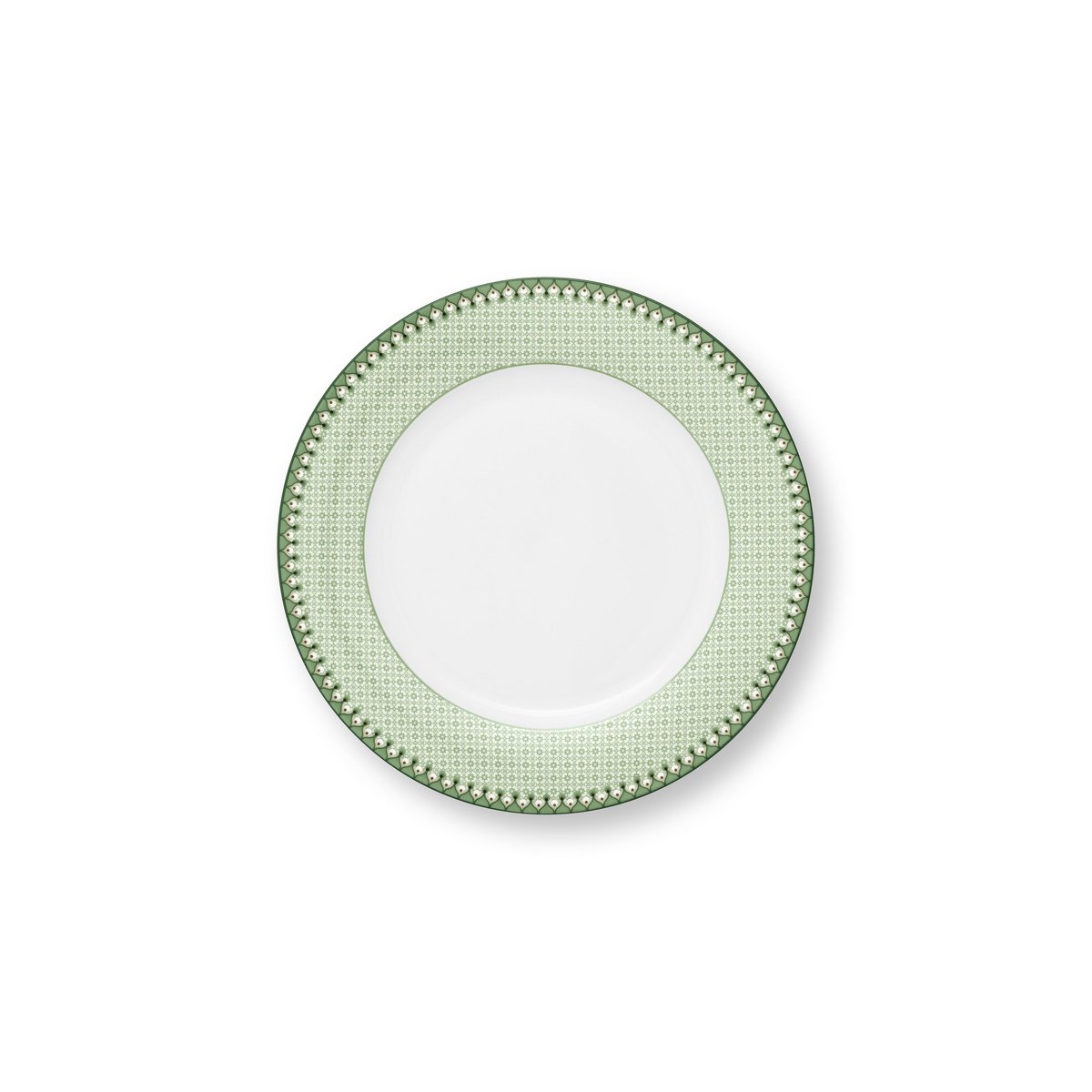 Lily Lotus Yesil Servis Tabagi 26,5 cm