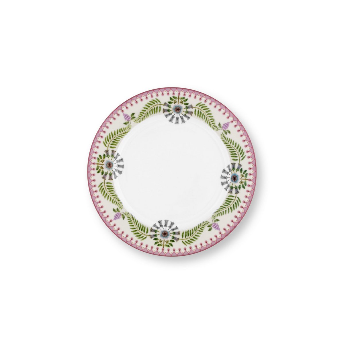 Lily Lotus Beyaz Servis Tabagi 23 cm