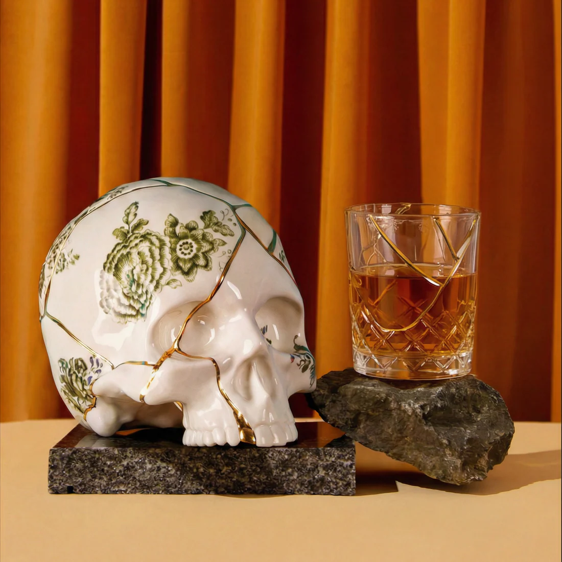 Selettİ - Marcantonio Kintsugi Skull