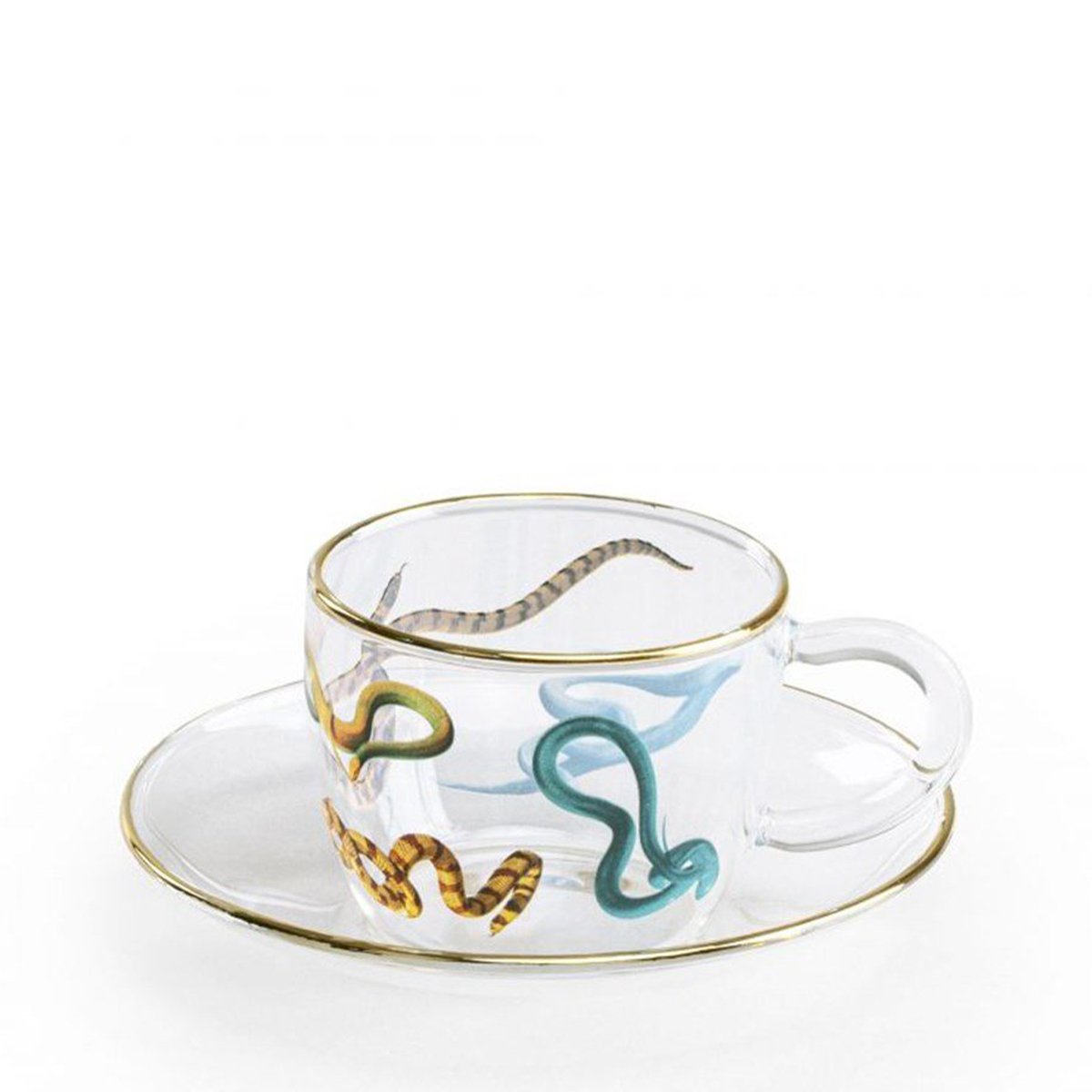 Seletti - Toilettepaper Yılanlı Kahve Fincanı