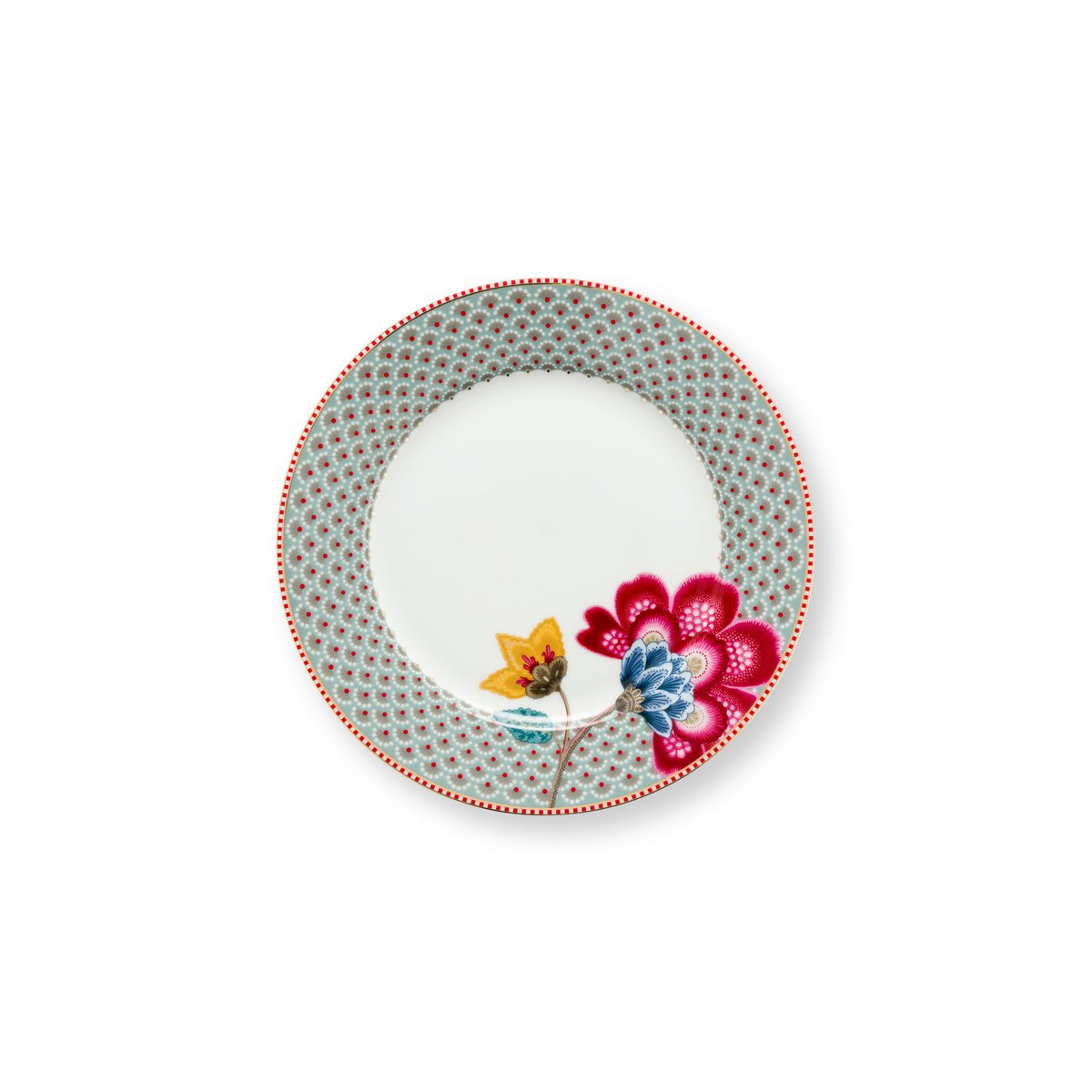 Blooming Tales Blue  Servis Tabagi 23cm