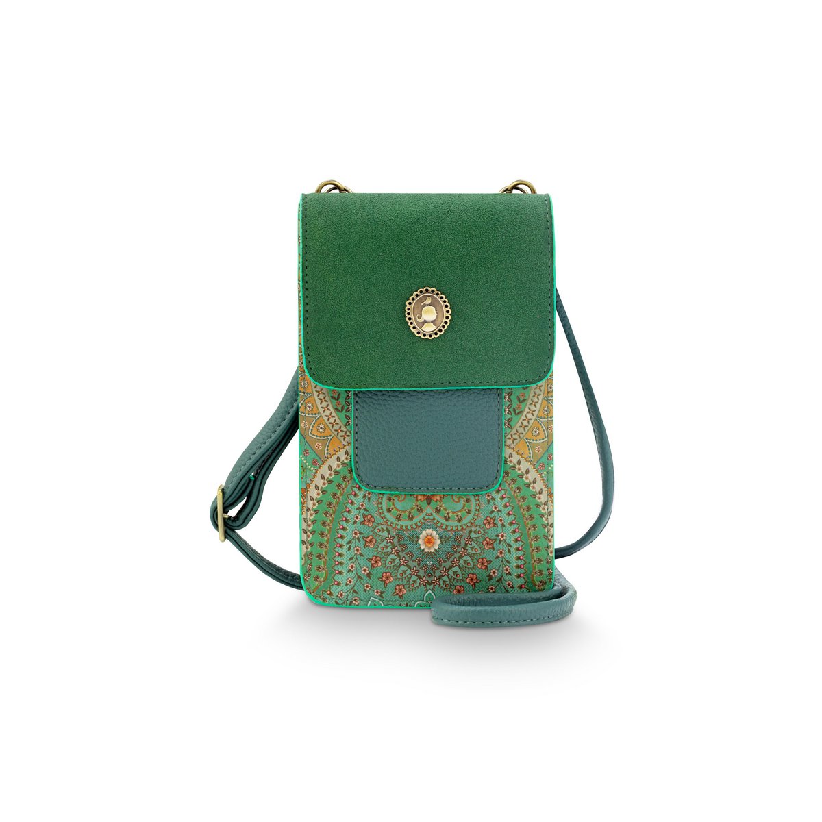 Peggy Phone Bag Jabali Green 11x1x18cm