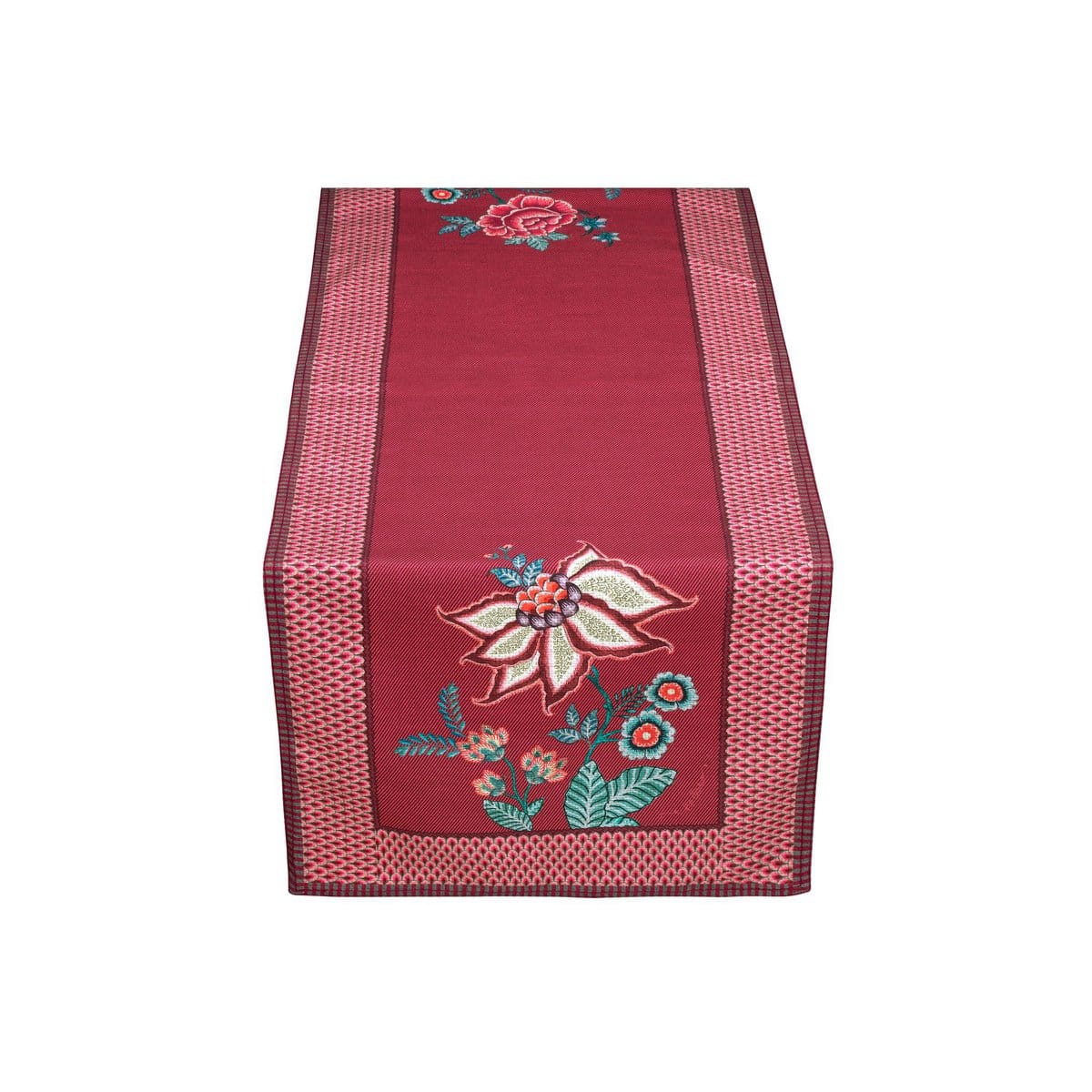 Runner Flower Festival Dark Pink 50x150cm