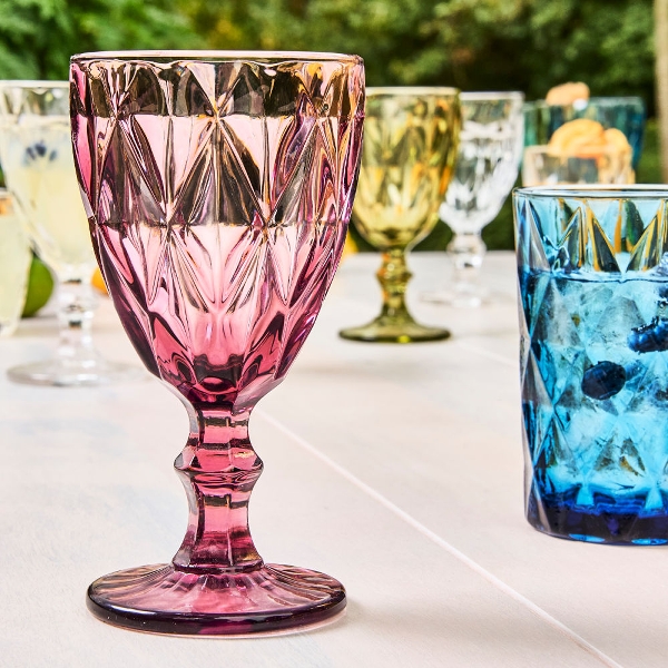 Wine cup basic, purple
