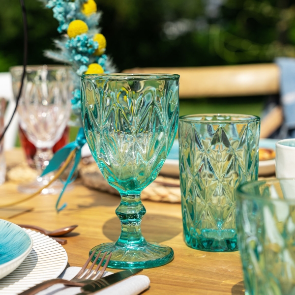 Wine cup Basic, turquoise
