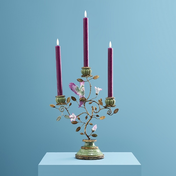 Candle holder parrot