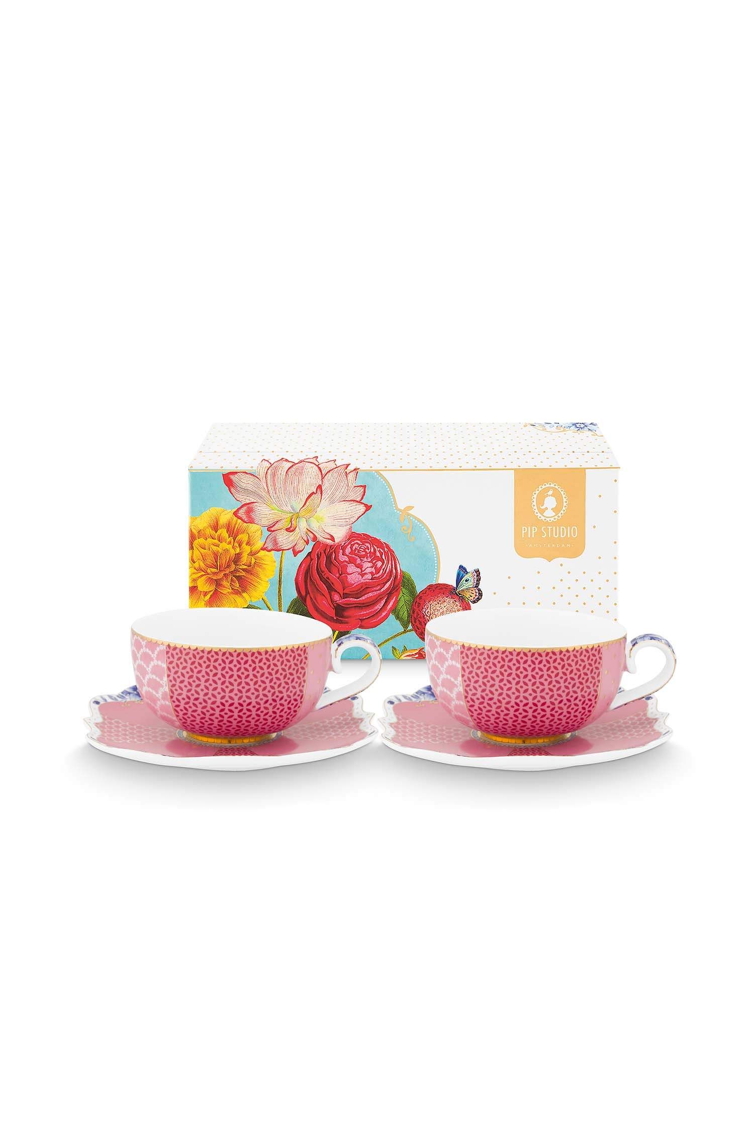 Royal Pink 2'li Türk Kahve Seti