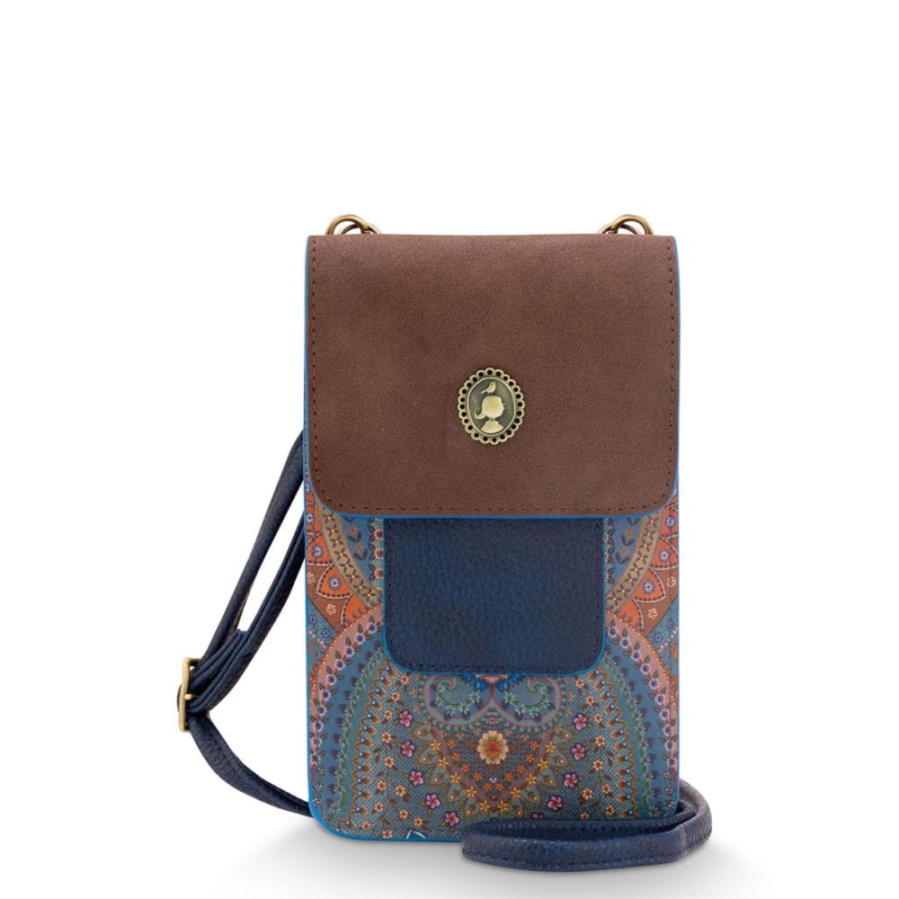 Peggy Phone Bag Jabali Blue 11x18 cm